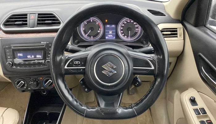 2017 Maruti Dzire VDI AMT, Diesel, Automatic, 78,350 km, Steering Wheel Close Up