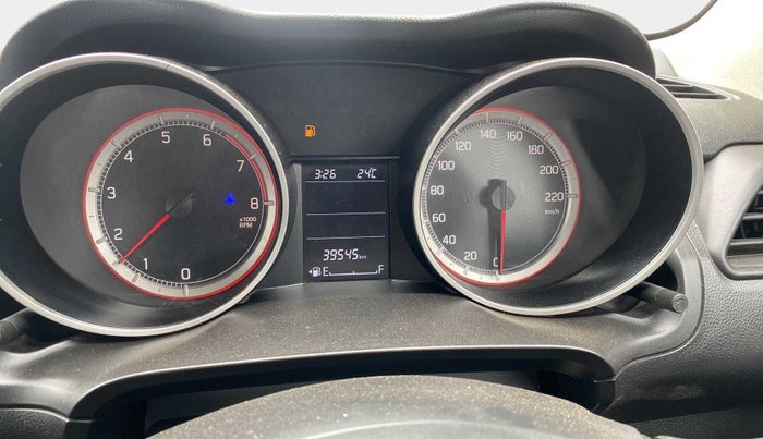 2018 Maruti Swift ZXI PLUS, Petrol, Manual, 39,543 km, Odometer Image