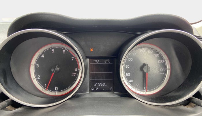 2019 Maruti Swift ZXI PLUS, Petrol, Manual, 27,836 km, Odometer Image