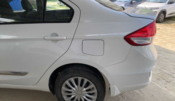 2021 Maruti Ciaz SIGMA 1.5 SHVS MT  PETROL, Petrol, Manual, 32,298 km, Left quarter panel - Slightly dented