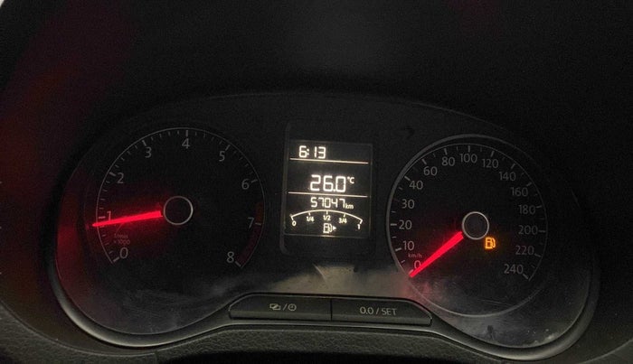 2019 Volkswagen Polo TRENDLINE 1.0L, Petrol, Manual, 57,026 km, Odometer Image