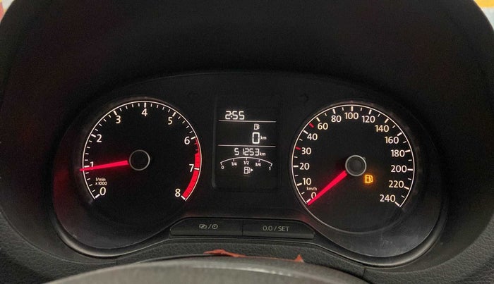 2016 Volkswagen Ameo HIGHLINE1.2L, Petrol, Manual, 51,155 km, Odometer Image