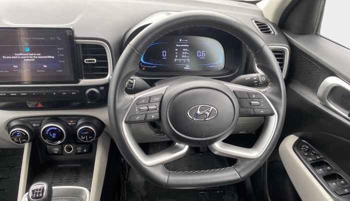 2022 Hyundai VENUE SX 1.2 PETROL, Petrol, Manual, 9,530 km, Steering Wheel Close Up