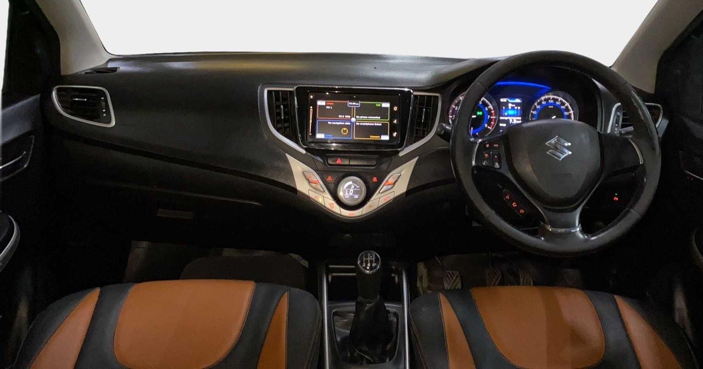 2016 Maruti Baleno ALPHA PETROL 1.2, CNG, Manual, 1,06,019 km, Dashboard