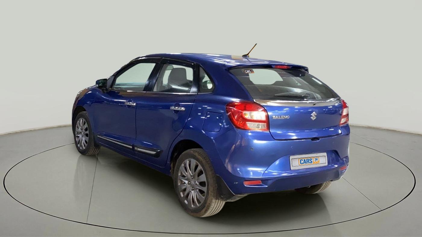 2016 Maruti Baleno ALPHA PETROL 1.2, CNG, Manual, 1,06,019 km, Left Back Diagonal