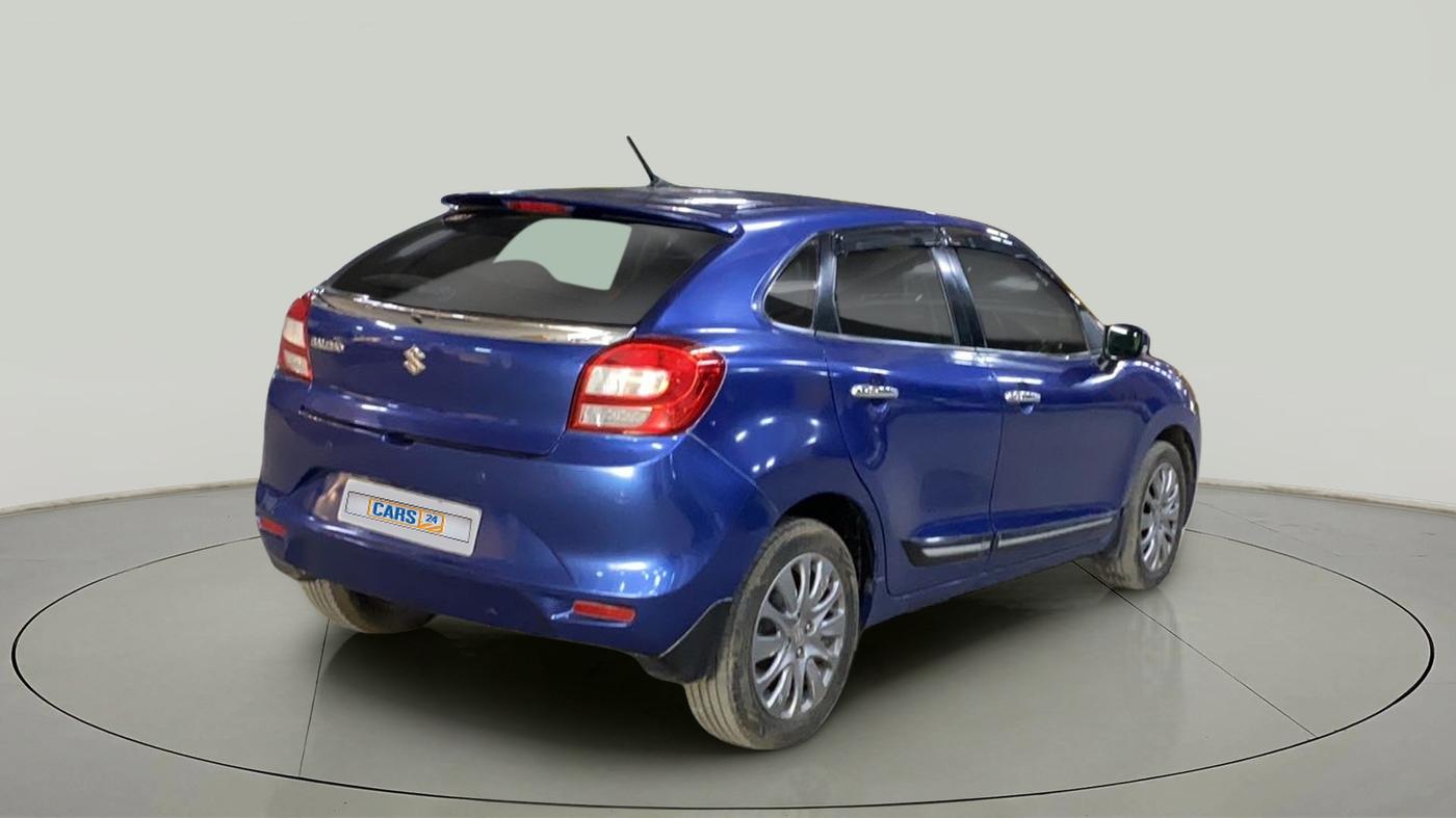 2016 Maruti Baleno ALPHA PETROL 1.2, CNG, Manual, 1,06,019 km, Right Back Diagonal