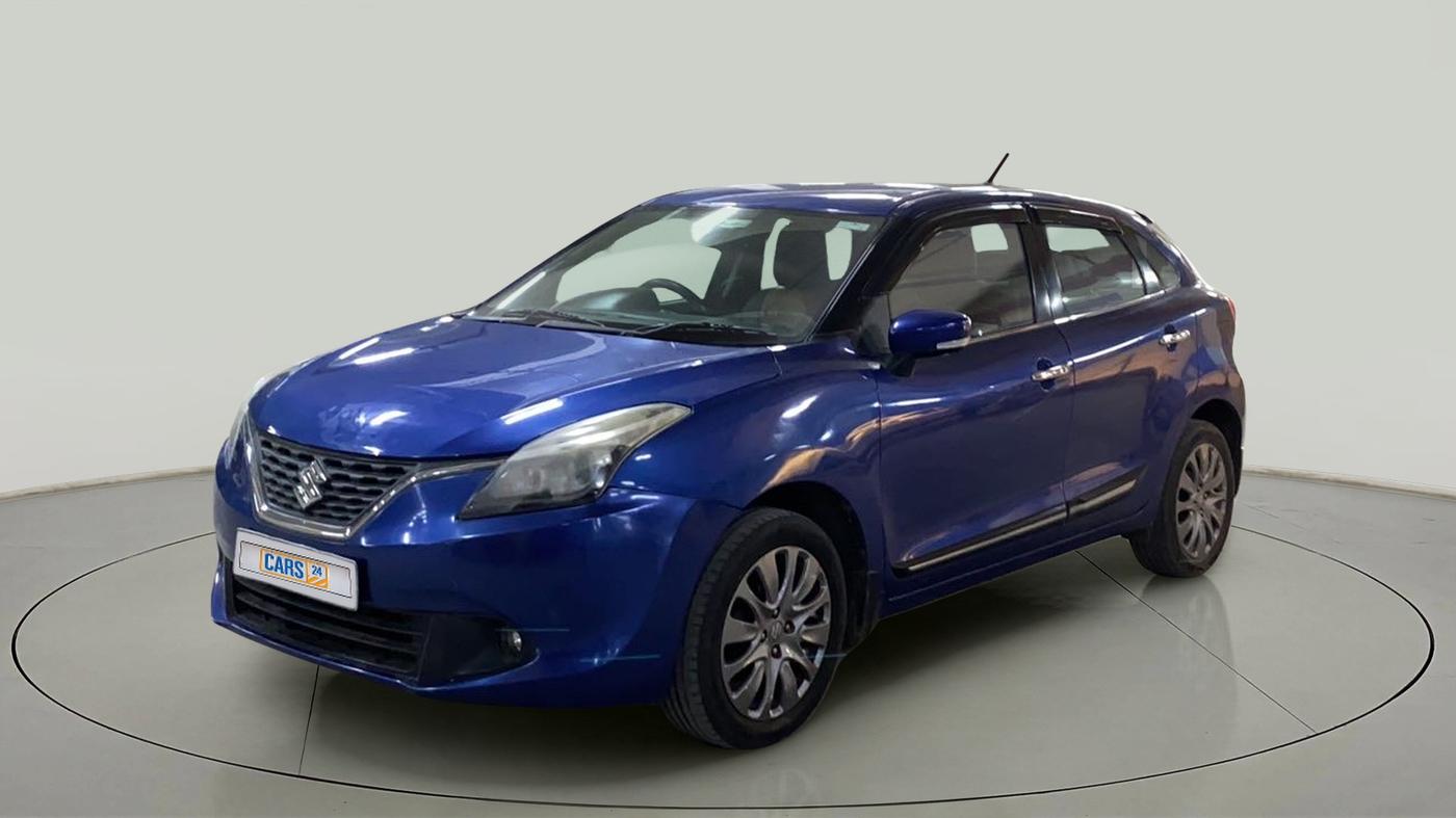 2016 Maruti Baleno ALPHA PETROL 1.2, CNG, Manual, 1,06,019 km, Left Front Diagonal