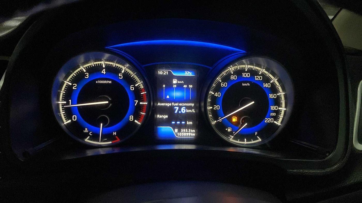 2016 Maruti Baleno ALPHA PETROL 1.2, CNG, Manual, 1,06,019 km, Odometer Image