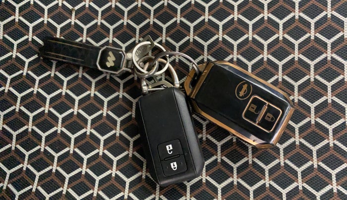 2022 Maruti Ertiga ZXI+ AT SHVS, CNG, Automatic, 61,022 km, Key Close Up