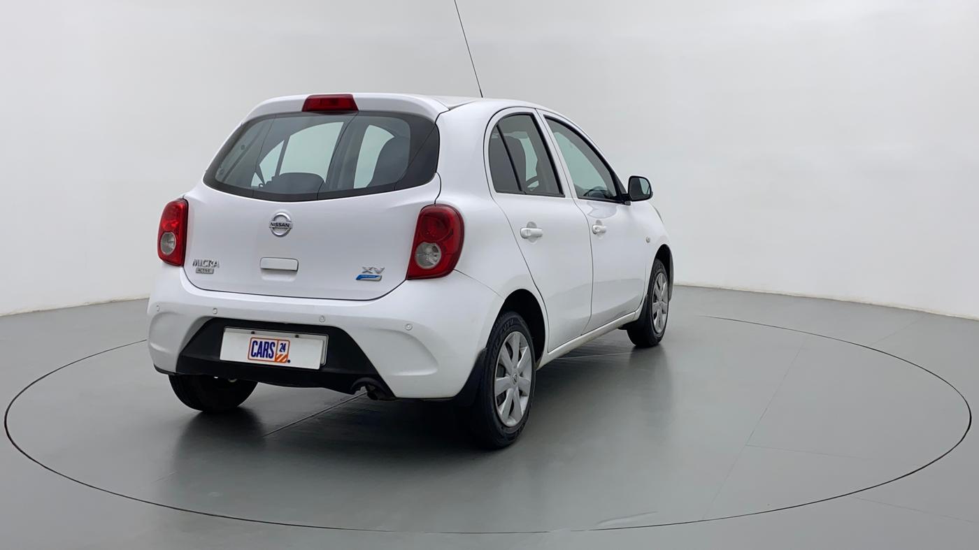 2017 Nissan Micra Active XV S, Petrol, Manual, 37,962 km, Right Back Diagonal
