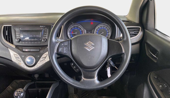 2015 Maruti Baleno DELTA PETROL 1.2, Petrol, Manual, 55,469 km, Steering Wheel Close Up