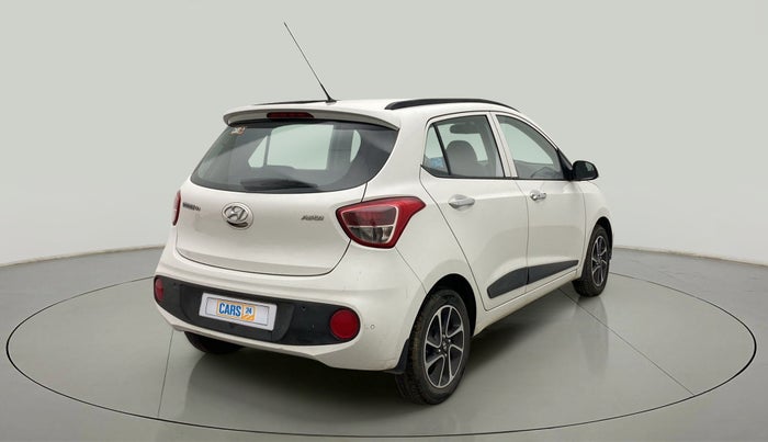 2018 Hyundai Grand i10 ASTA 1.2 KAPPA VTVT, Petrol, Manual, 42,137 km, Right Back Diagonal