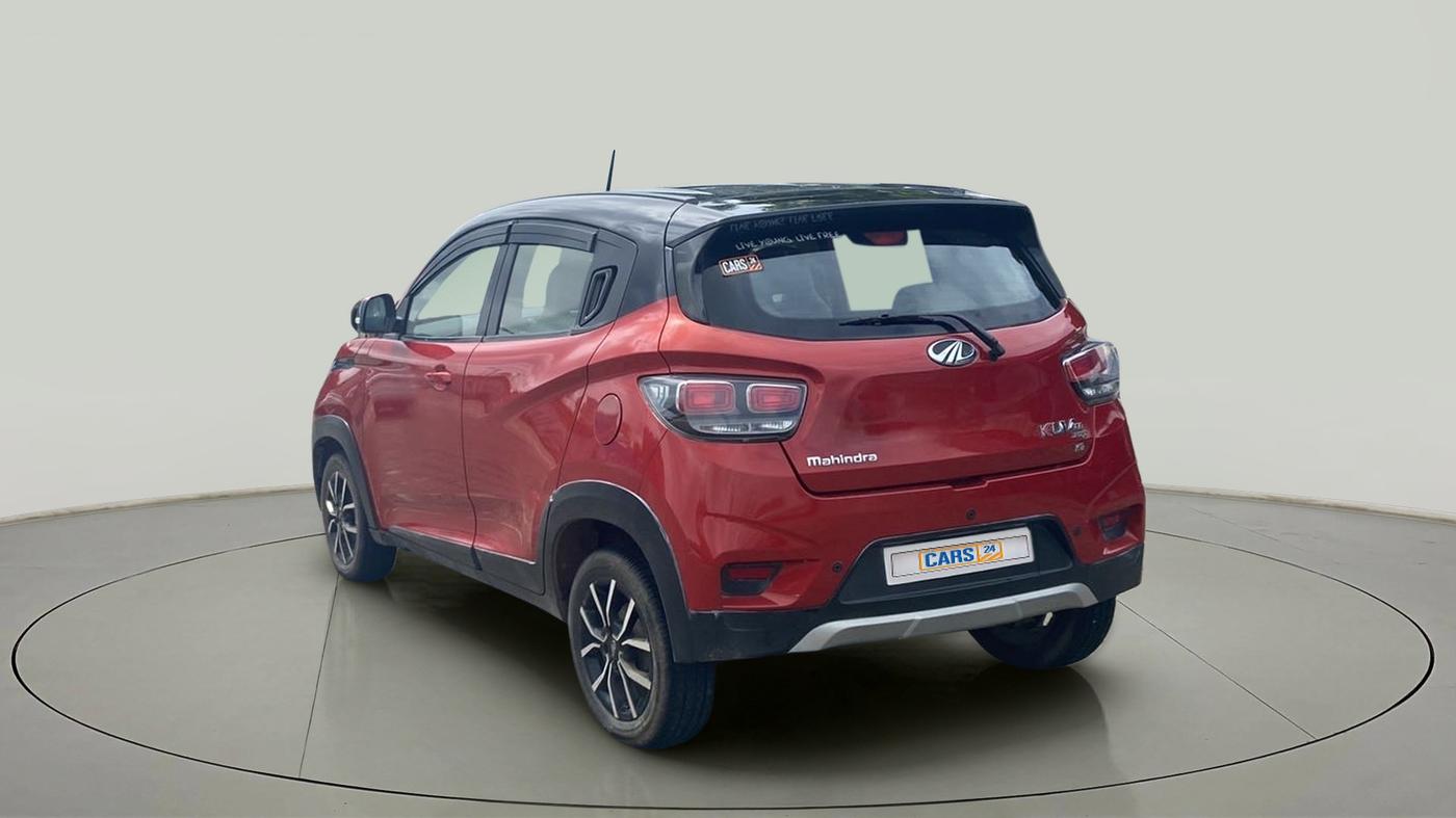 2017 Mahindra KUV 100 NXT K8 P 6 STR DUAL TONE, Petrol, Manual, 27,922 km, Left Back Diagonal