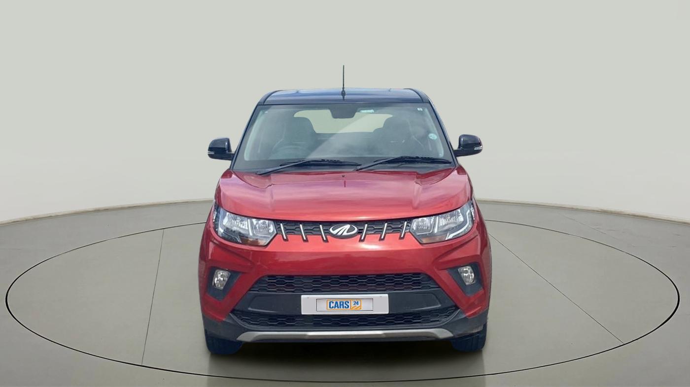2017 Mahindra KUV 100 NXT K8 P 6 STR DUAL TONE, Petrol, Manual, 27,922 km, Front