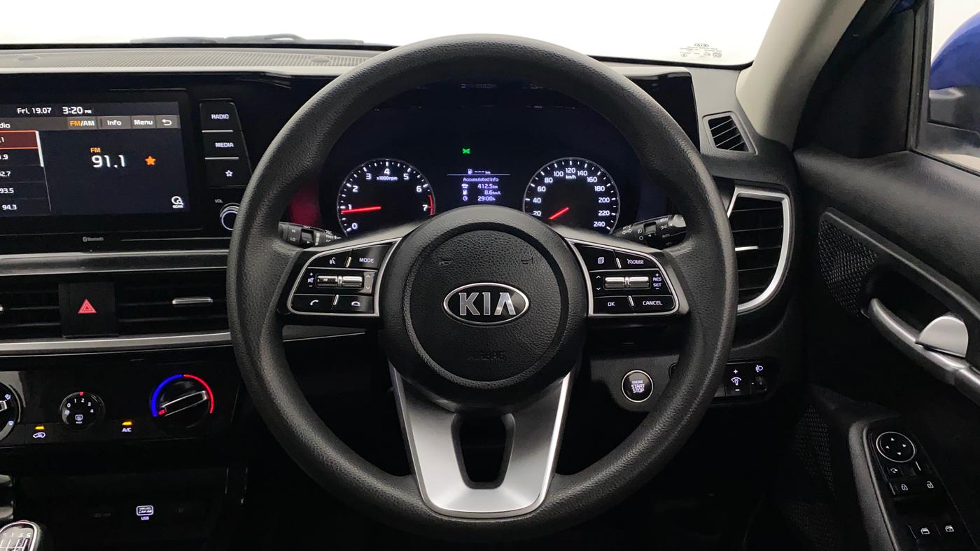 2020 KIA SELTOS HTK PLUS 1.5, Petrol, Manual, 39,245 km, Steering Wheel Close Up