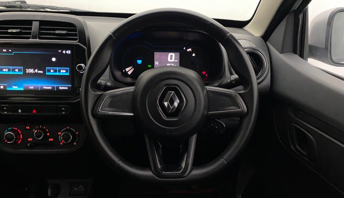 2021 Renault Kwid RXT 1.0 AMT (O), Petrol, Automatic, 18,575 km, Steering Wheel Close Up