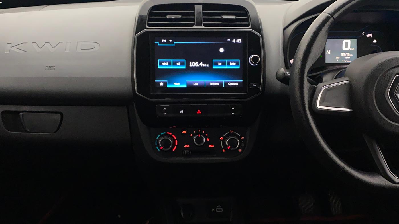 2021 Renault Kwid RXT 1.0 AMT (O), Petrol, Automatic, 18,575 km, Air Conditioner