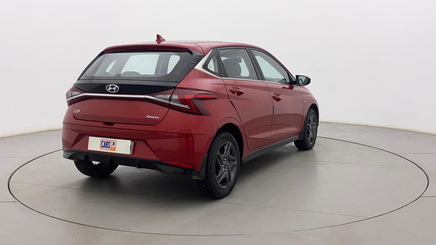 2022 Hyundai NEW I20  SPORTZ 1.0TURBO DCT, Petrol, Automatic, 17,328 km, Right Back Diagonal