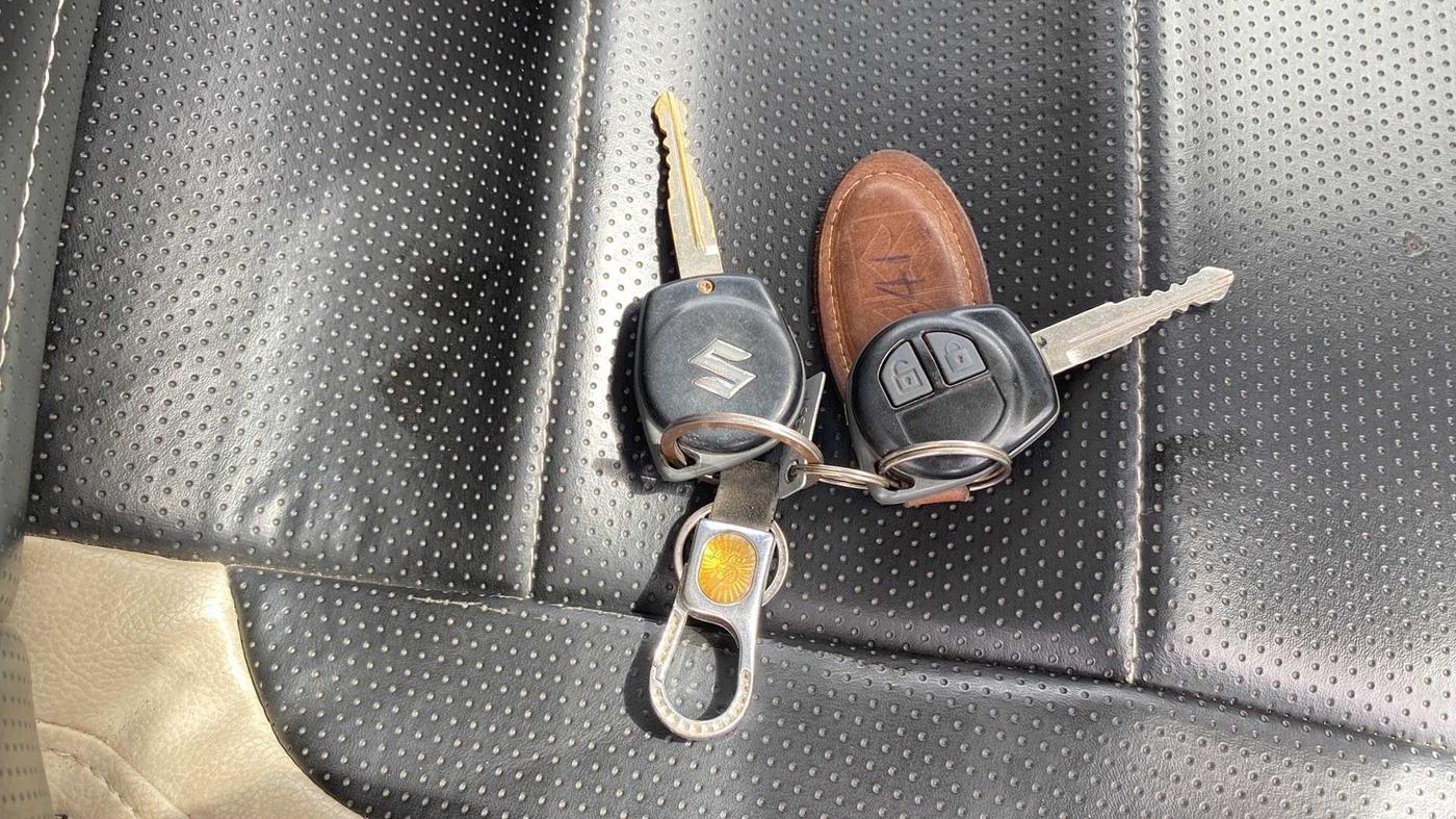 2013 Maruti Wagon R 1.0 VXI, Petrol, Manual, 62,330 km, Key Close Up