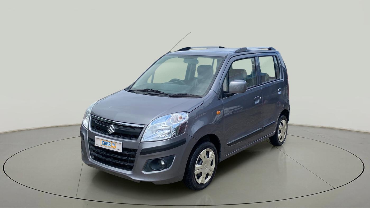 2013 Maruti Wagon R 1.0 VXI, Petrol, Manual, 62,330 km, Left Front Diagonal