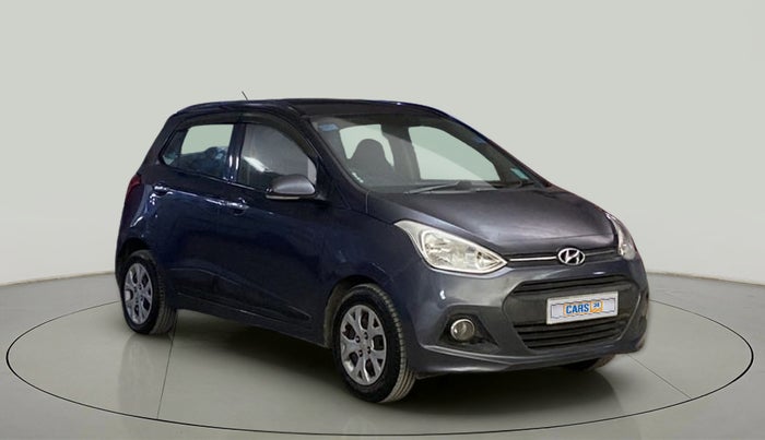 2014 Hyundai Grand i10 SPORTZ 1.2 KAPPA VTVT, Petrol, Manual, 92,942 km, Right Front Diagonal