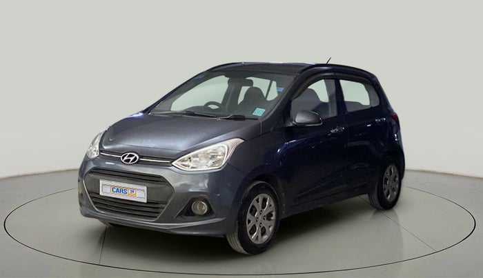 2014 Hyundai Grand i10 SPORTZ 1.2 KAPPA VTVT, Petrol, Manual, 92,942 km, Left Front Diagonal