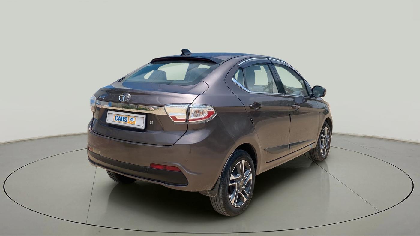 2018 Tata TIGOR XZA PETROL, Petrol, Automatic, 62,645 km, Right Back Diagonal