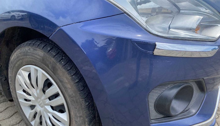 2018 Maruti Dzire VDI, Diesel, Manual, 83,762 km, Front bumper - Minor scratches