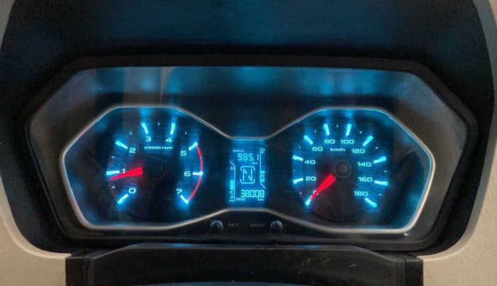 2019 Mahindra Scorpio S9, Diesel, Manual, 37,999 km, Odometer Image