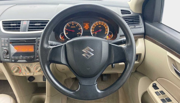 2015 Maruti Swift Dzire VDI ABS, Diesel, Manual, 89,450 km, Steering Wheel Close Up