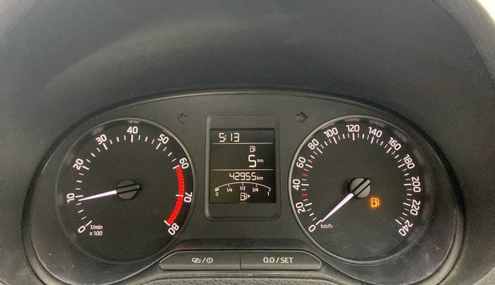 2019 Skoda Rapid STYLE 1.6 MPI, Petrol, Manual, 42,889 km, Odometer Image