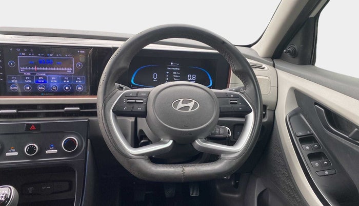 2024 Hyundai Creta E 1.5 PETROL, Petrol, Manual, 7,094 km, Steering Wheel Close Up