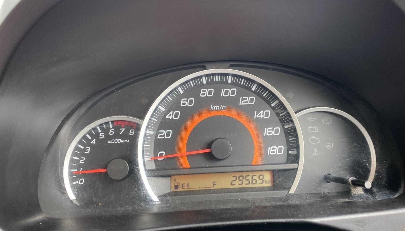 2013 Maruti Wagon R 1.0 VXI, Petrol, Manual, 29,532 km, Odometer Image
