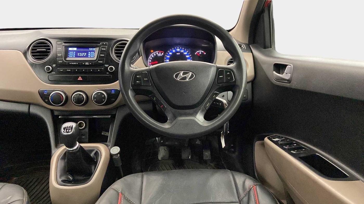 2014 Hyundai Xcent S (O) 1.2, Petrol, Manual, 89,802 km, Steering Wheel Close Up