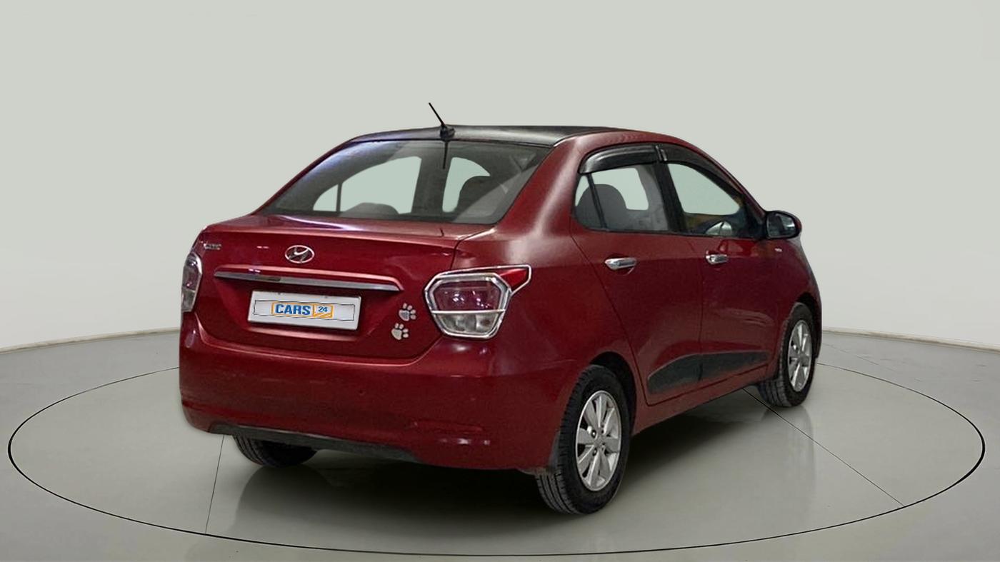 2014 Hyundai Xcent S (O) 1.2, Petrol, Manual, 89,802 km, Right Back Diagonal