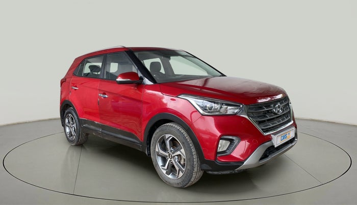 2018 Hyundai Creta SX (O) 1.6 PETROL, Petrol, Manual, 61,333 km, Right Front Diagonal