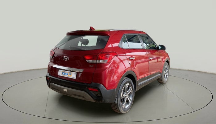 2018 Hyundai Creta SX (O) 1.6 PETROL, Petrol, Manual, 61,333 km, Right Back Diagonal
