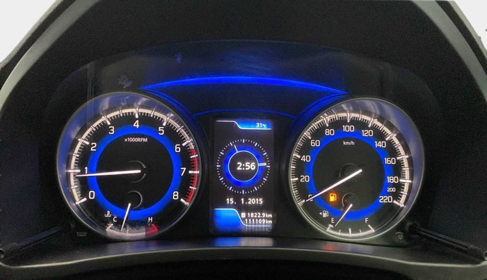 2016 Maruti Baleno ZETA PETROL 1.2, Petrol, Manual, 1,11,151 km, Odometer Image