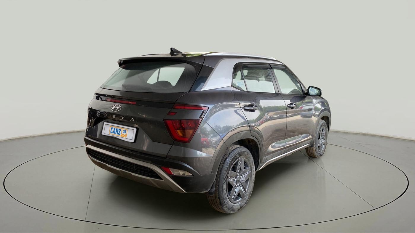 2021 Hyundai Creta S 1.5 PETROL, Petrol, Manual, 23,186 km, Right Back Diagonal