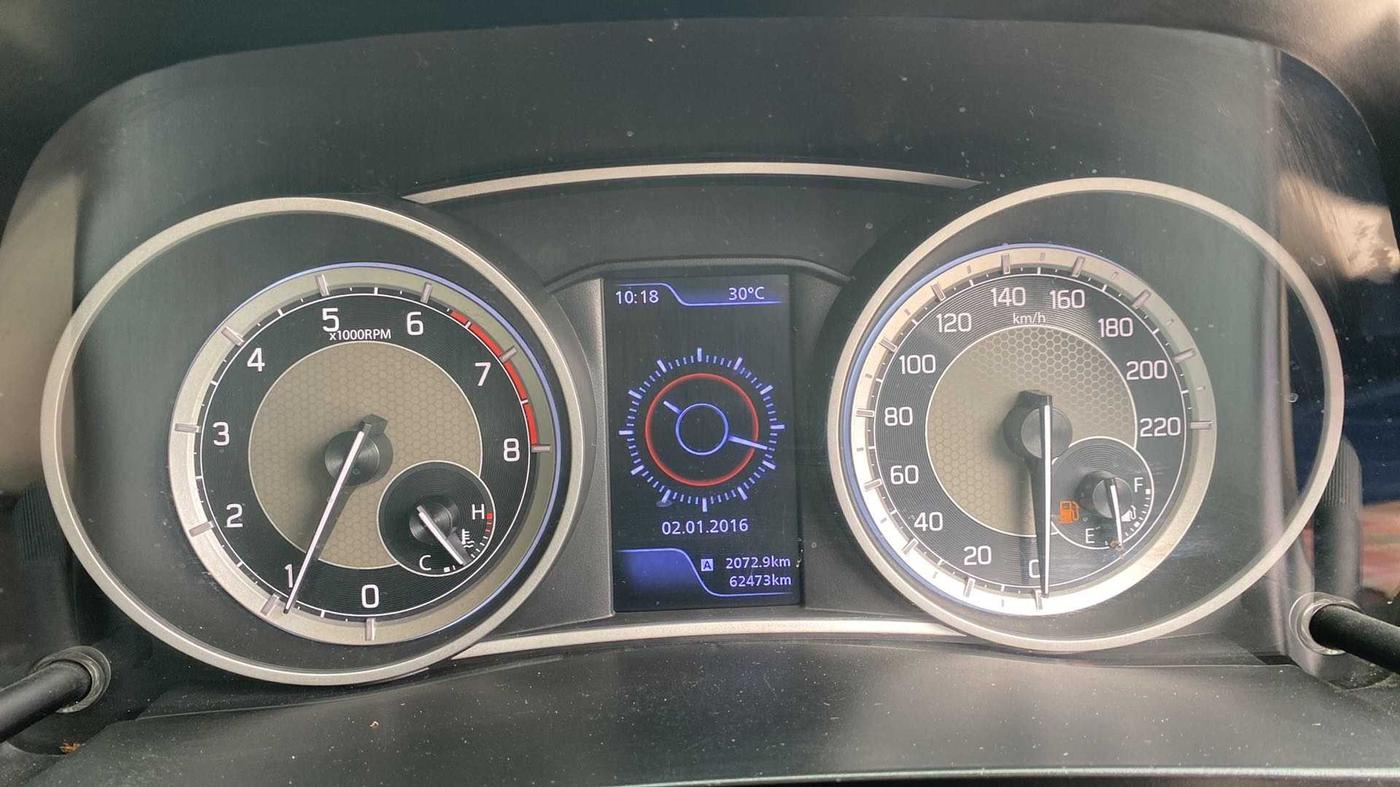 2020 Maruti Dzire ZXI Plus, Petrol, Manual, 62,744 km, Odometer Image