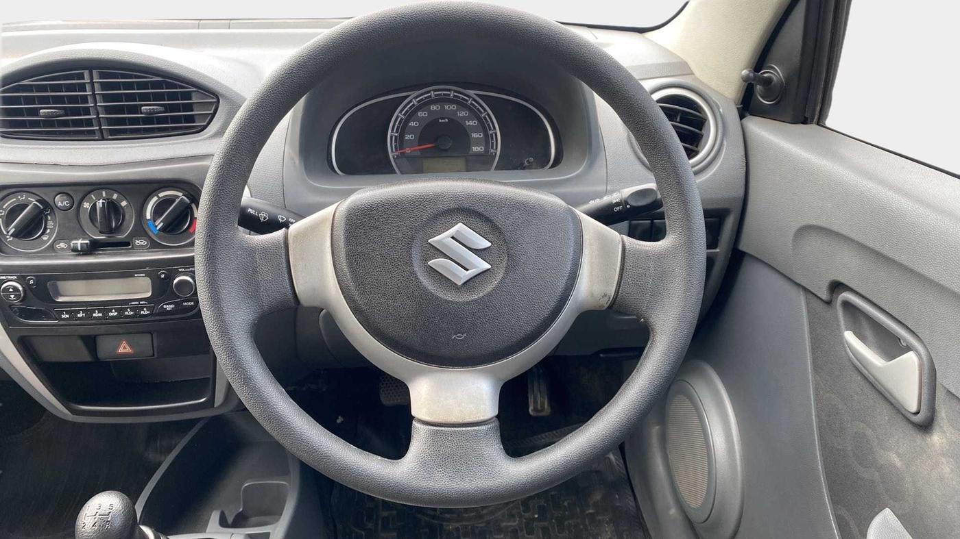 2015 Maruti Alto 800 VXI, Petrol, Manual, 49,284 km, Steering Wheel Close Up