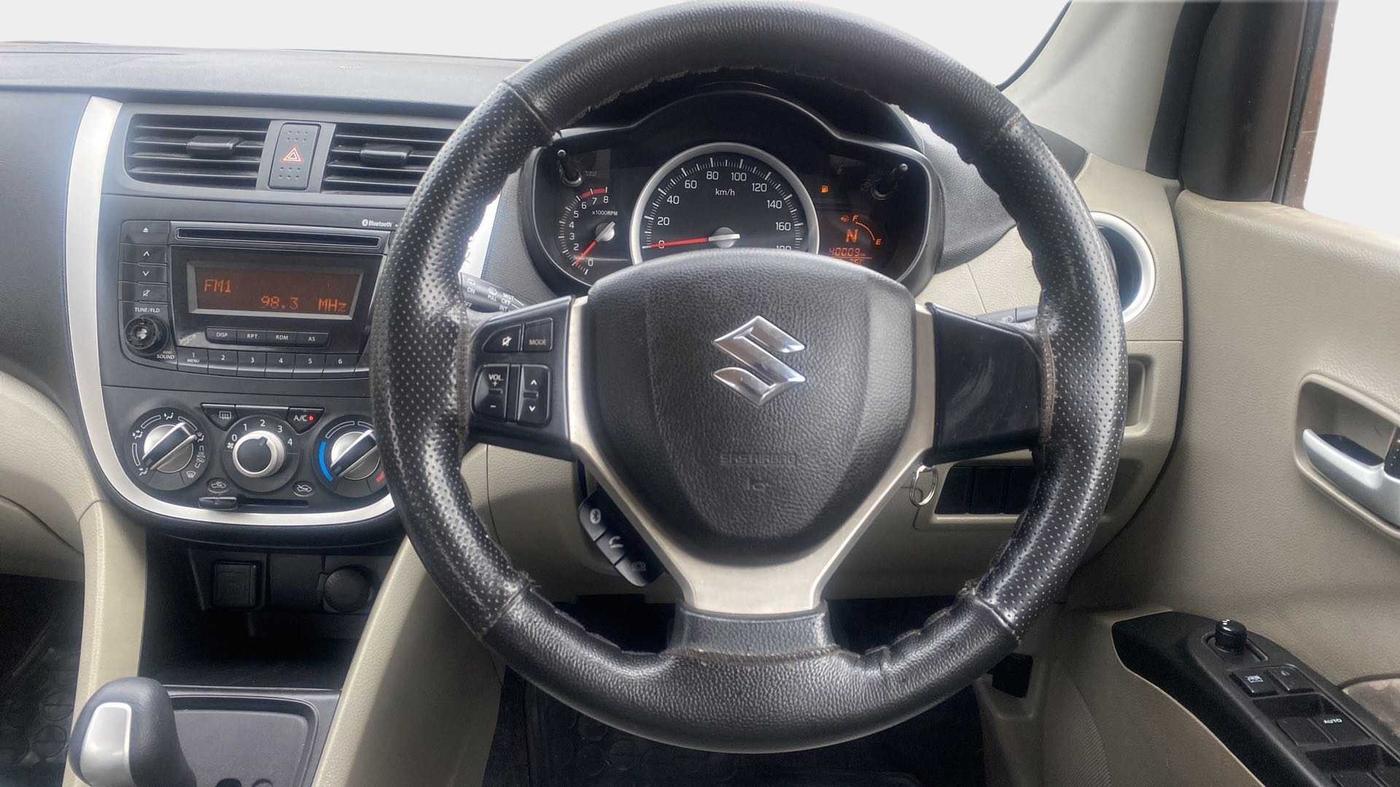 2016 Maruti Celerio ZXI AMT (O), Petrol, Automatic, 39,987 km, Steering Wheel Close Up