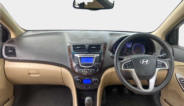 2013 Hyundai Verna FLUIDIC 1.6 VTVT EX, Petrol, Manual, 1,03,738 km, Dashboard