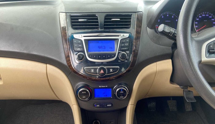 2013 Hyundai Verna FLUIDIC 1.6 VTVT EX, Petrol, Manual, 1,03,738 km, Air Conditioner