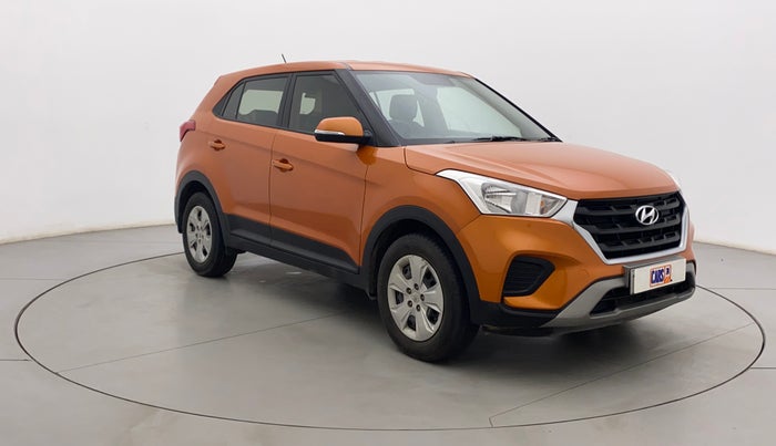 2018 Hyundai Creta E PLUS 1.6 PETROL, Petrol, Manual, 32,834 km, Right Front Diagonal