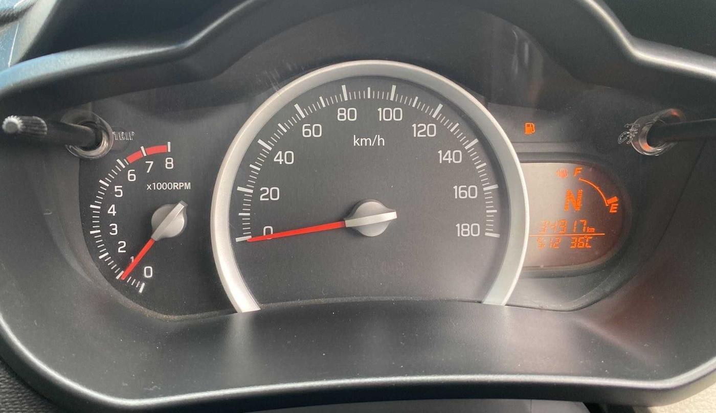 2015 Maruti Celerio VXI AMT, Petrol, Automatic, 34,914 km, Odometer Image