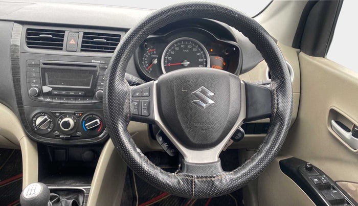 2015 Maruti Celerio ZXI (O), Petrol, Manual, 27,404 km, Steering Wheel Close Up