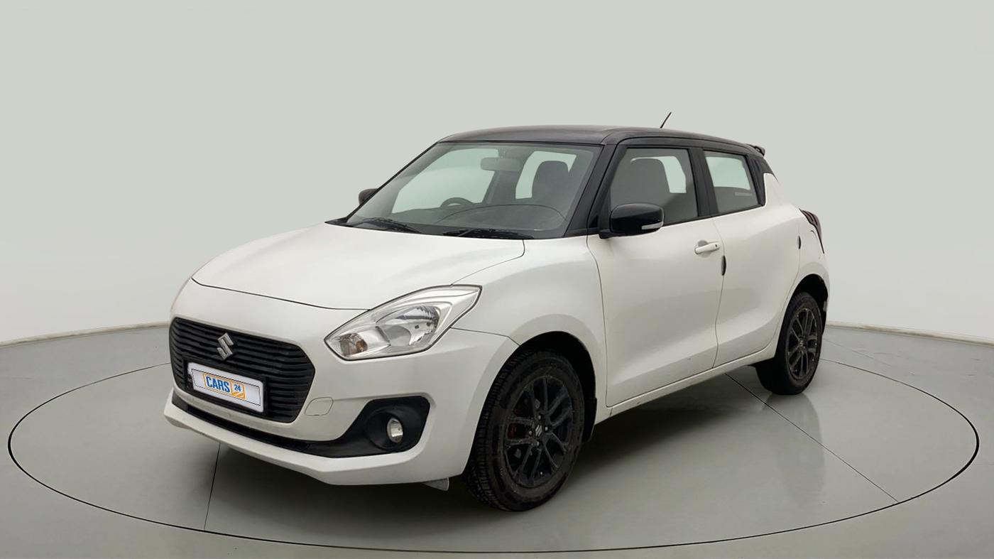 2018 Maruti Swift ZXI AMT, Petrol, Automatic, 76,836 km, Left Front Diagonal
