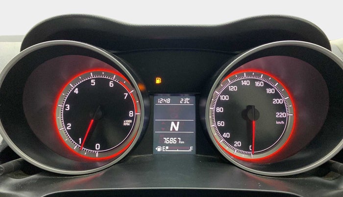 2018 Maruti Swift ZXI AMT, Petrol, Automatic, 76,836 km, Odometer Image