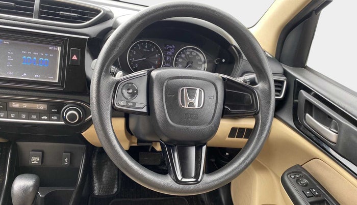 2018 Honda Amaze 1.2L I-VTEC V CVT, Petrol, Automatic, 10,398 km, Steering Wheel Close Up